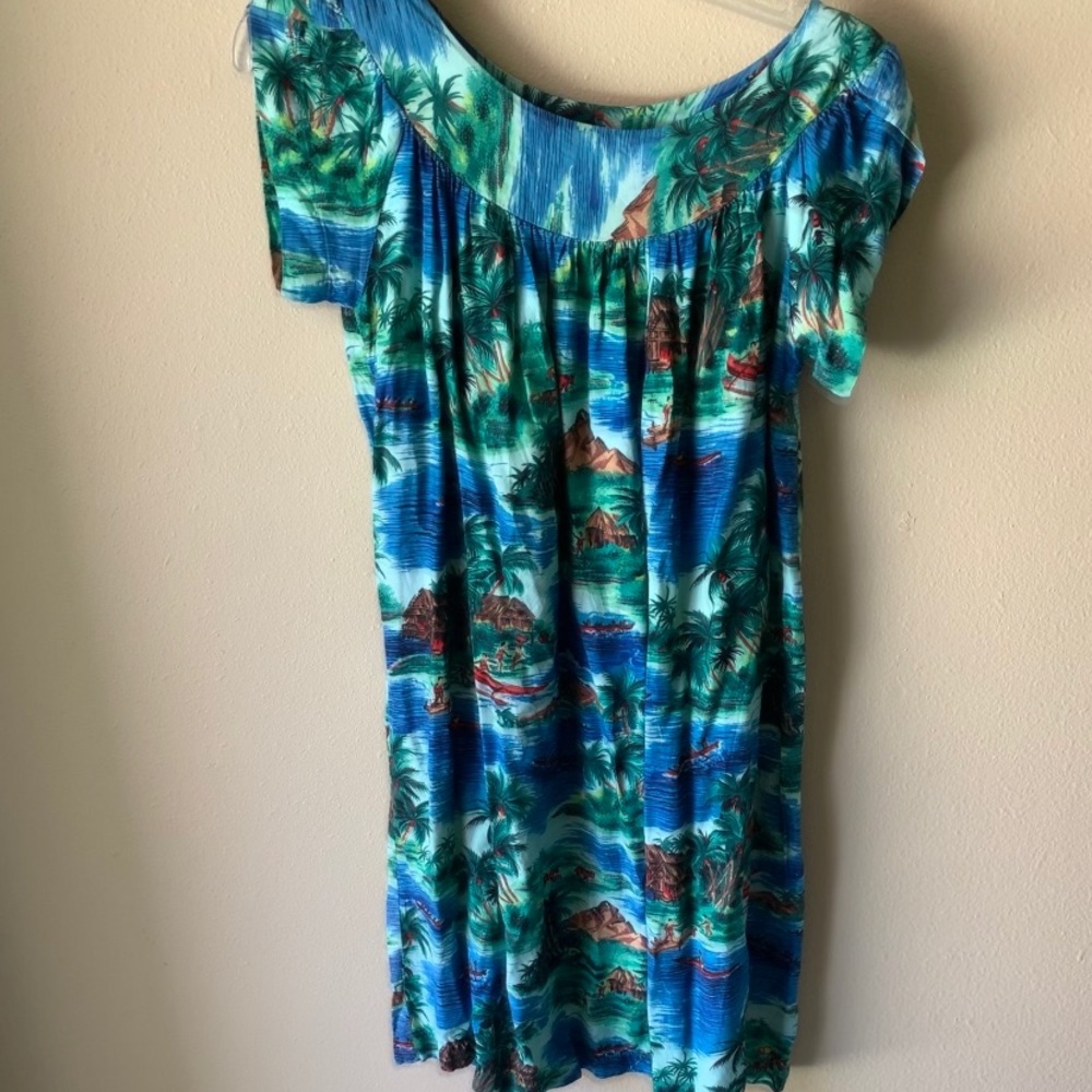 Vintage Made in Hawaii Mini Moo Dress